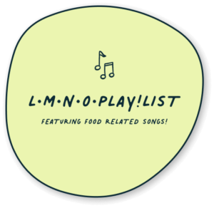 Activity ideas for play with food - Spotify Playlist Button