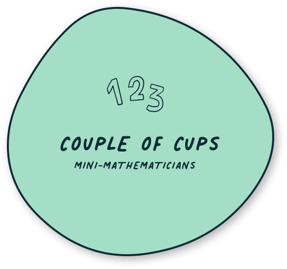 Button: Couple of Cups, How to Make Learning Math Fun