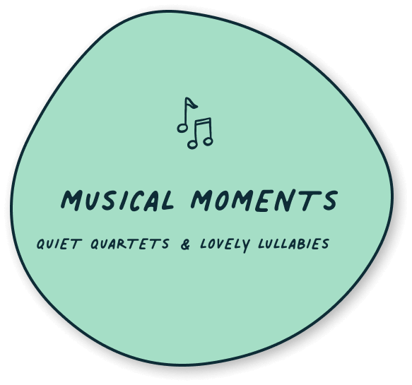 Button for Social Emotional Learning Activities for Kids: Musical Moments; Quiet quartets & lovely lullabies